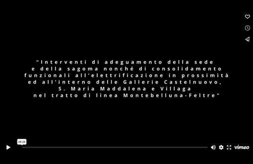 Impresa Pierobon srl - Realizzazioni - Interventi di adeguamento funzionali all’elettrificazione della linea Montebelluna-Feltre